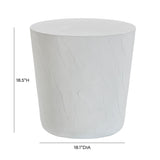 Margot Indoor Outdoor Concrete Stool architectural perspective