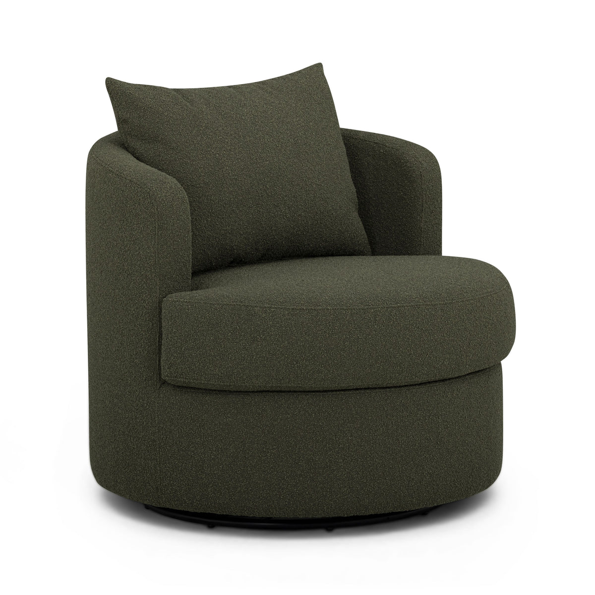 Silvi Performance Boucle Swivel Accent Chair - View 9