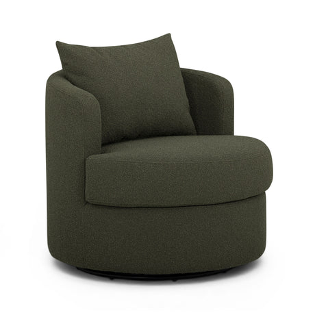 Silvi Performance Boucle Swivel Accent Chair - View 9