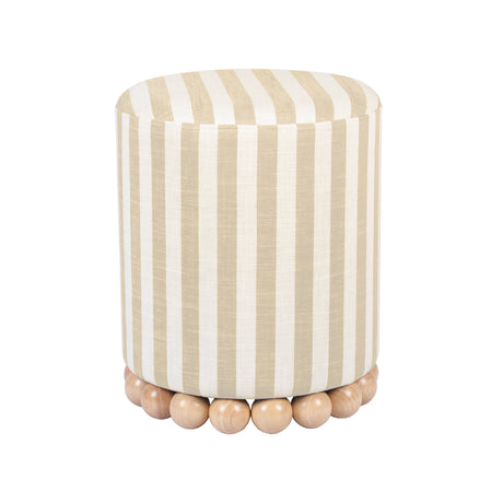 Studio lighting shot of Dex upholstered ottoman