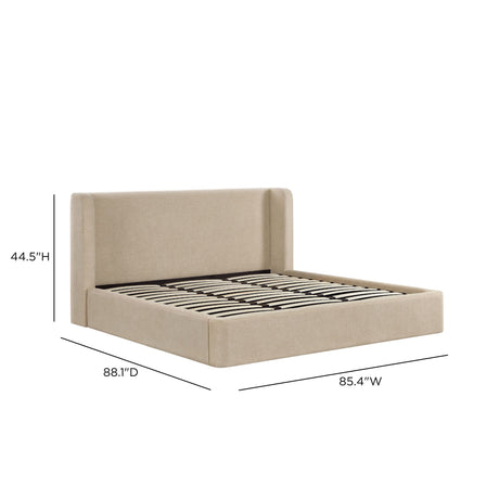 Harmony Performance Chenille Storage Bed - View 46