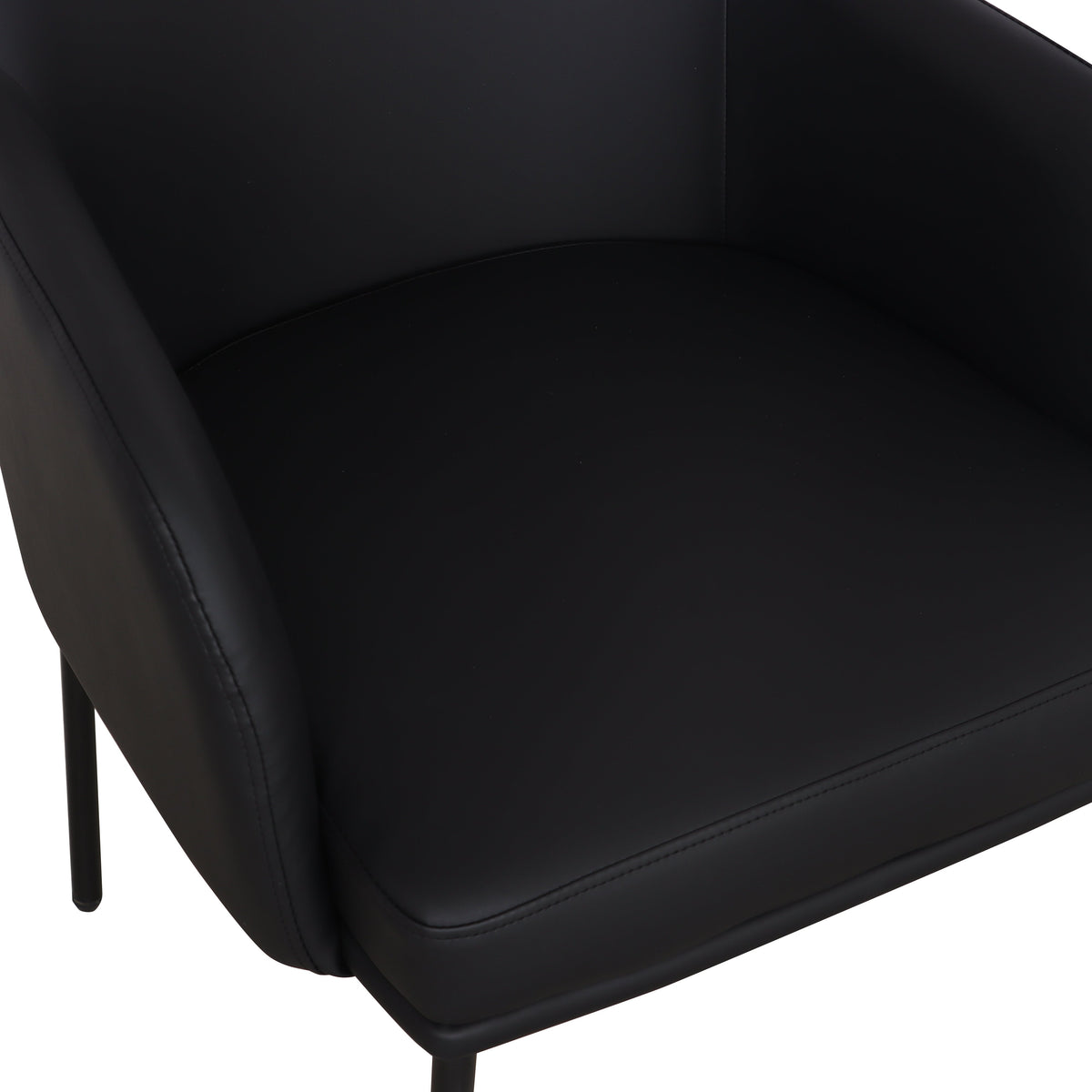 Sydney Performance Vegan Leather Armchair - Set of 2 - View 4