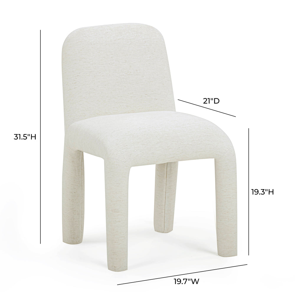 Georgia Performance Chenille Dining Chair dimensions