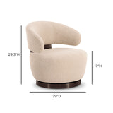 Austin Swivel Accent Chair - View 7