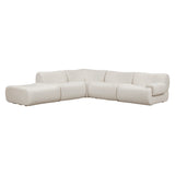 Zenith 5-Piece Contract-Grade Upcycled Fabric Modular Sectional - View 3