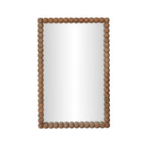 Cheyanne 29"X44" Carved Solid Wood Rectangular Wall Mirror - View 2