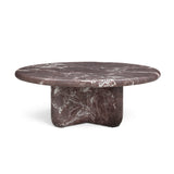 Juju Faux Marble Indoor/Outdoor Round Coffee Table (24"-32") - View 14