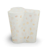 Slab Faux Terrazzo Indoor/Outdoor Side Table - View 7