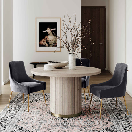 Beatrix Performance Velvet Dining Chair - View 27