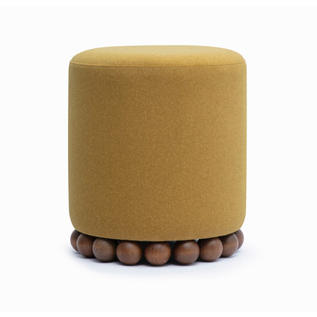 Dex cushioned footstool side angle detail shot