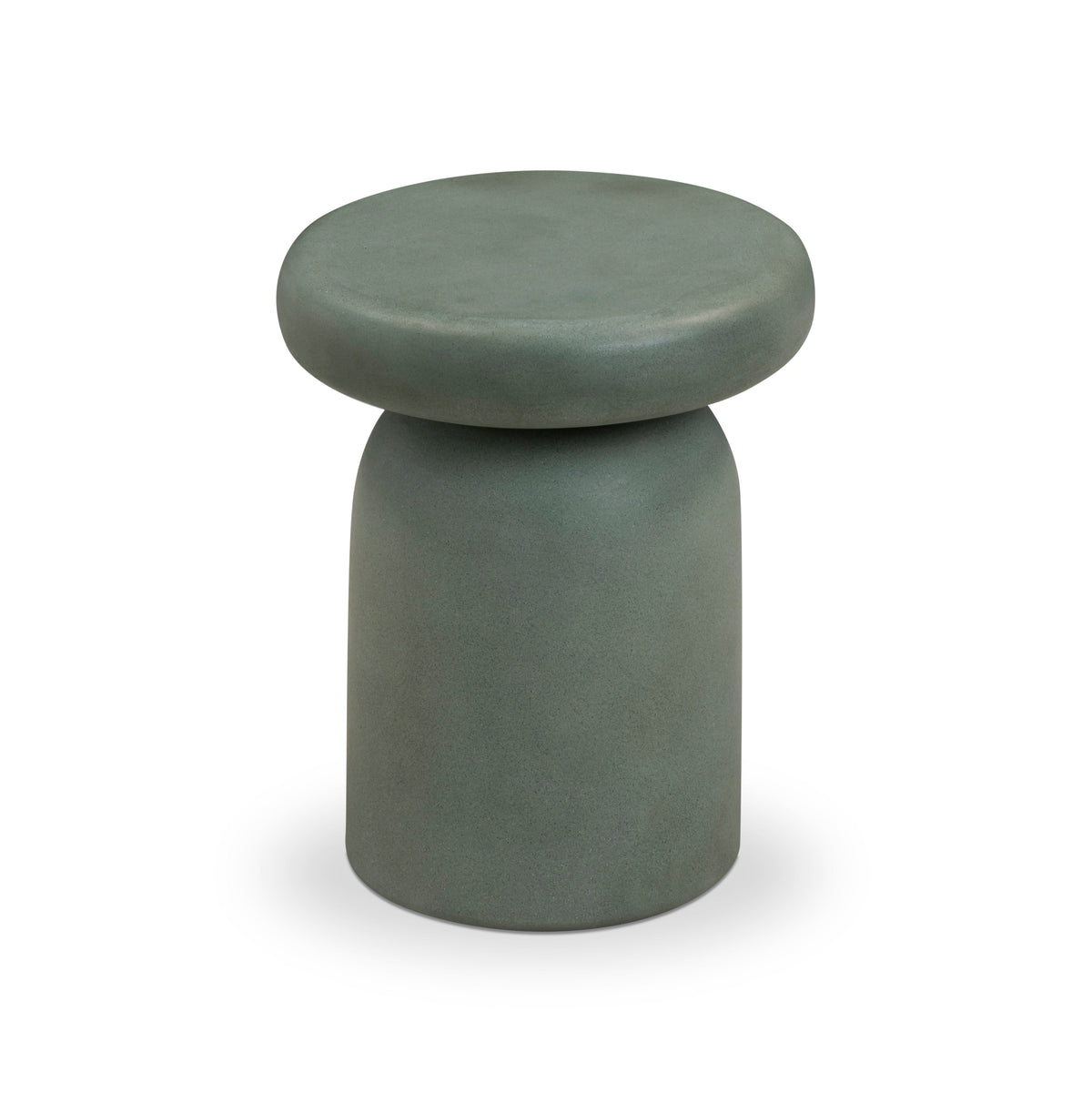 Lydia Concrete Indoor/Outdoor Side Table - View 17