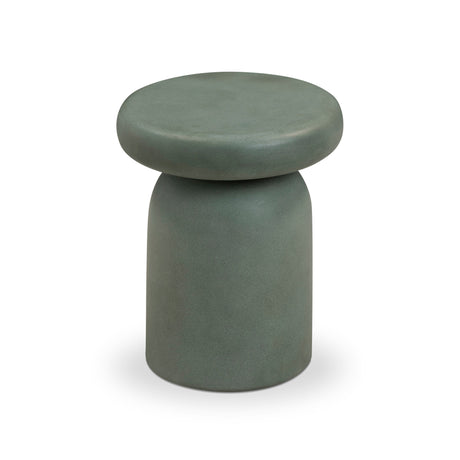 Lydia Concrete Indoor/Outdoor Side Table - View 17