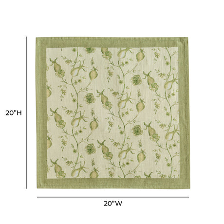 Dolce Natural Cotton Napkin - Set of 4 - View 12