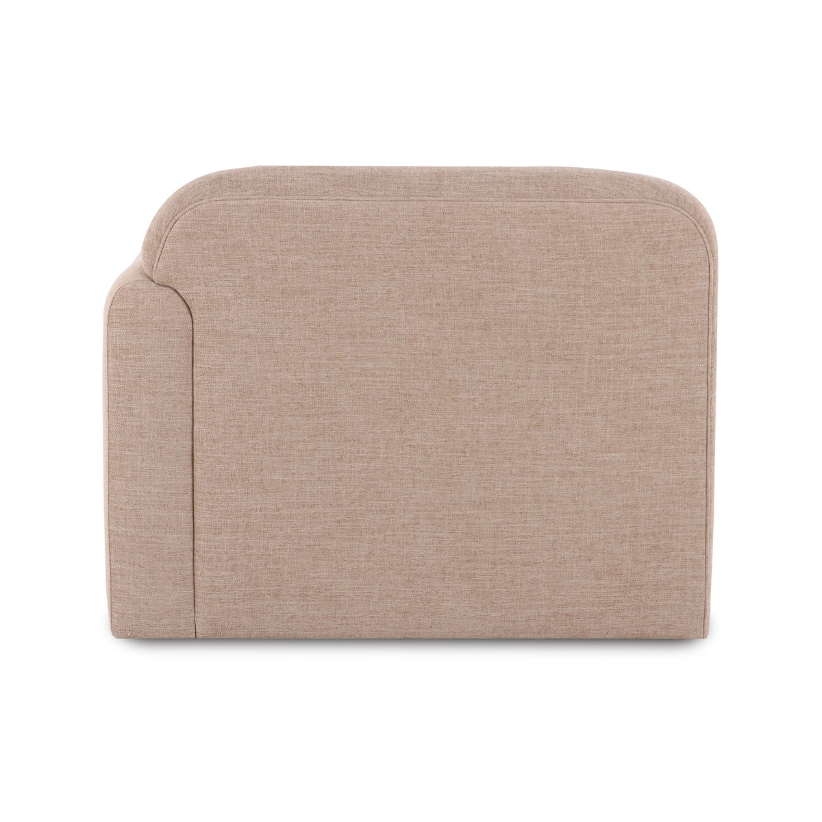 Gorge Modular Corner Chair plush back cushion support detail