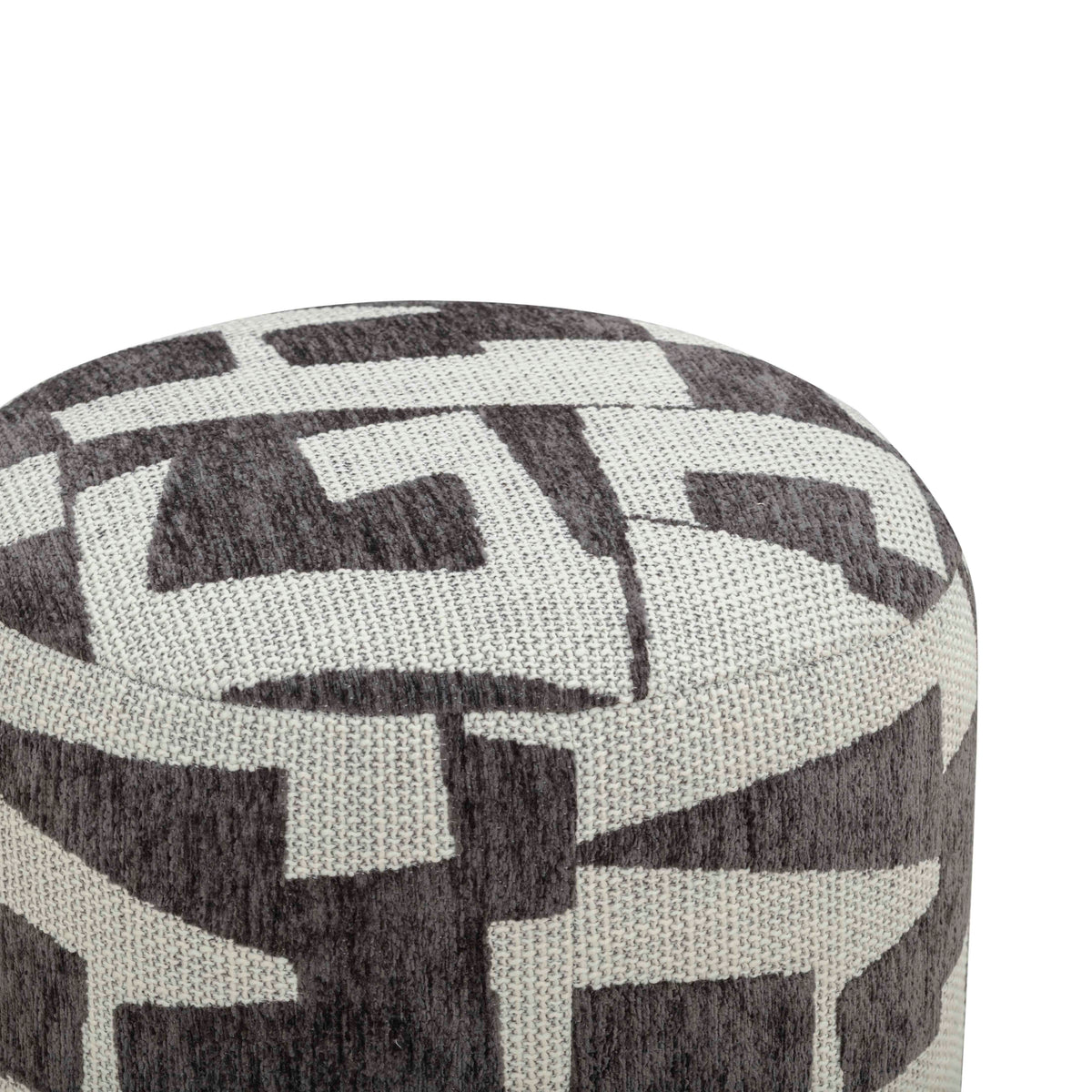 Bisou Performance Jacquard Ottoman - View 18