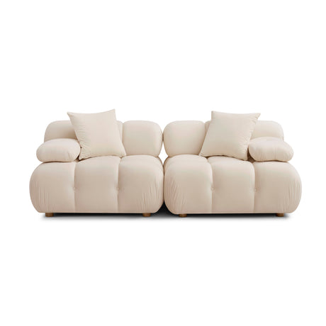 Calliope 79" Modular Loveseat - View 29