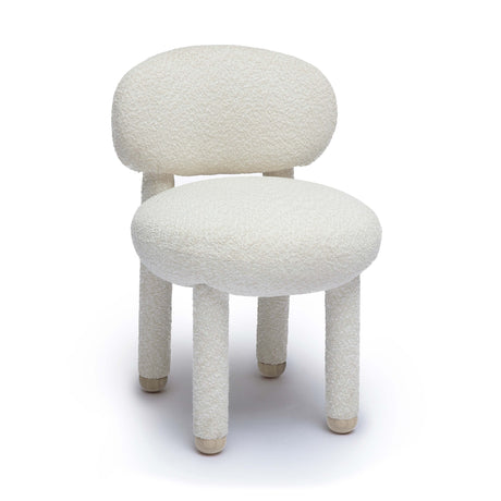 Manu Performance Fabric Side Chair fabric durability close-up showing tight weave