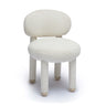 Manu Performance Fabric Side Chair fabric durability close-up showing tight weave