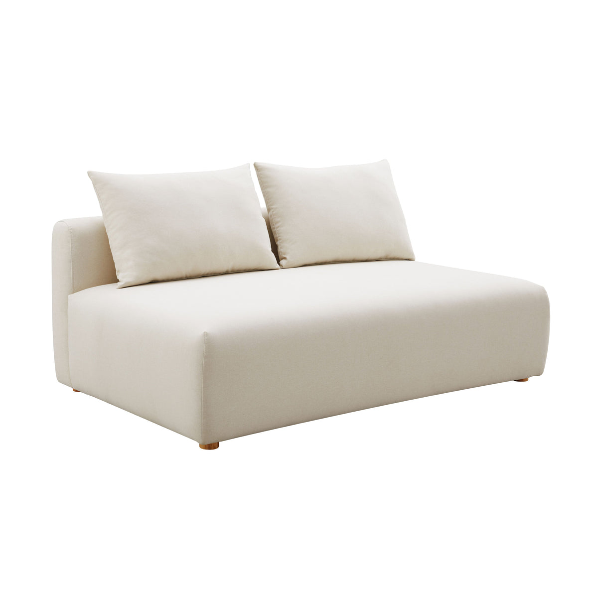 Hangover 64" Armless Loveseat - View 8