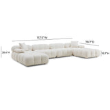 Calliope 6-piece Performance Modular U-Sectional - View 16