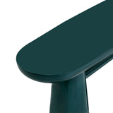Baila console table decorated with vases in minimalist foyer