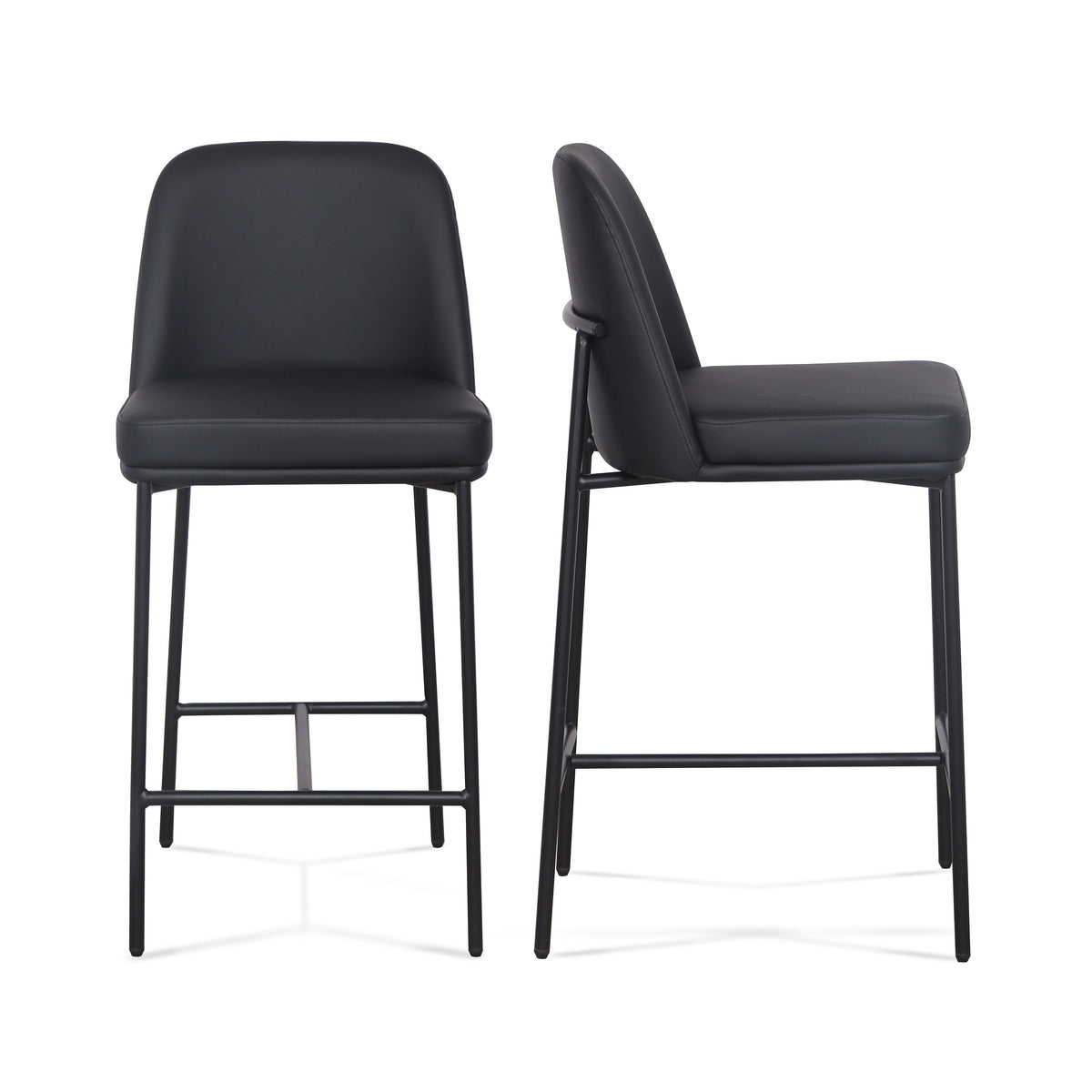 Sydney Performance Vegan Leather Counter Stool - Set of 2 - View 1