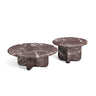 FOAK Juju Red Levanto small accent nesting table standalone view