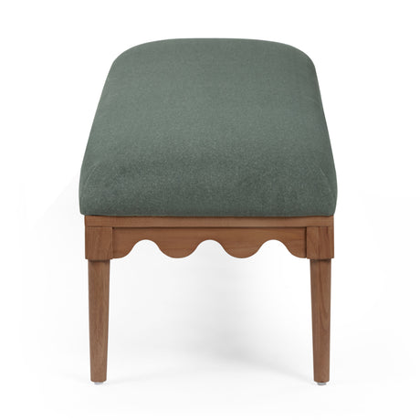 Oodle 56.5" Performance Vegan Mohair Bench - View 29