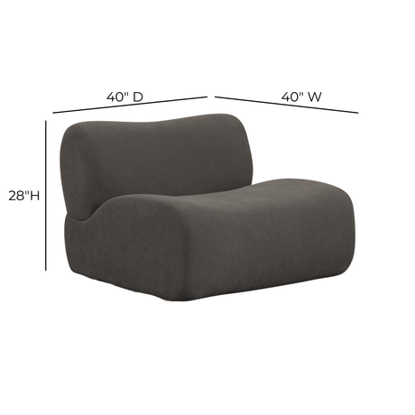 Zenith Modular Armless Chair - View 18
