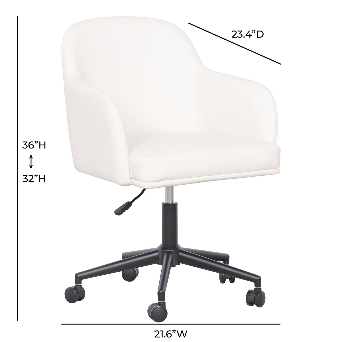 Sydney Office Desk Chair - View 28