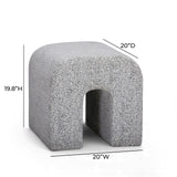 Desi Performance Fabric Ottoman - View 35