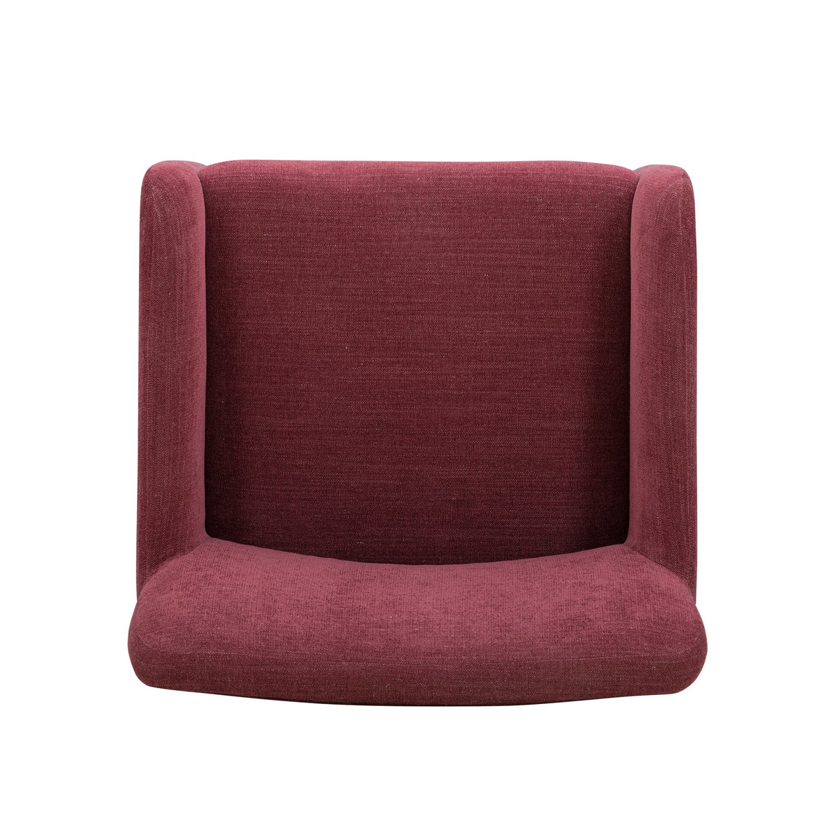 Crawley upholstered armchair seat depth and supportive backrest angle