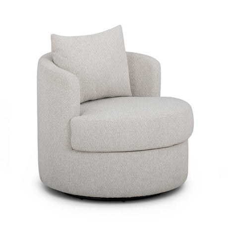 Silvi Performance Boucle Swivel Accent Chair - View 2