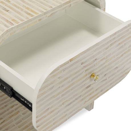 Borno 20" Mother of Pearl Nightstand - View 4