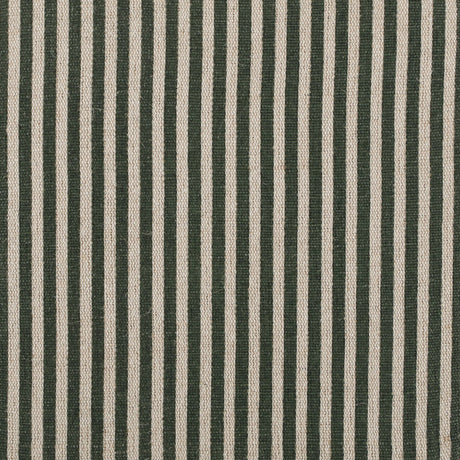 Byron Square Cotton Jute Ottoman in terracotta stripe fabric finish