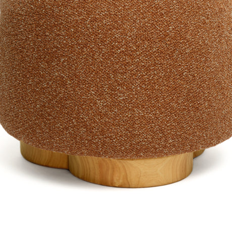 Oopa Swivel Ottoman integrated into a modern transitional seating arrangement