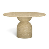 Cynthia 54" Concrete Indoor/Outdoor Dining Table - View 8