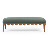 Oodle 56.5" Performance Vegan Mohair Bench - View 27