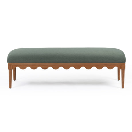 Oodle 56.5" Performance Vegan Mohair Bench - View 27