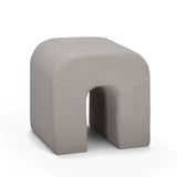 Desi Performance Fabric Ottoman - View 1