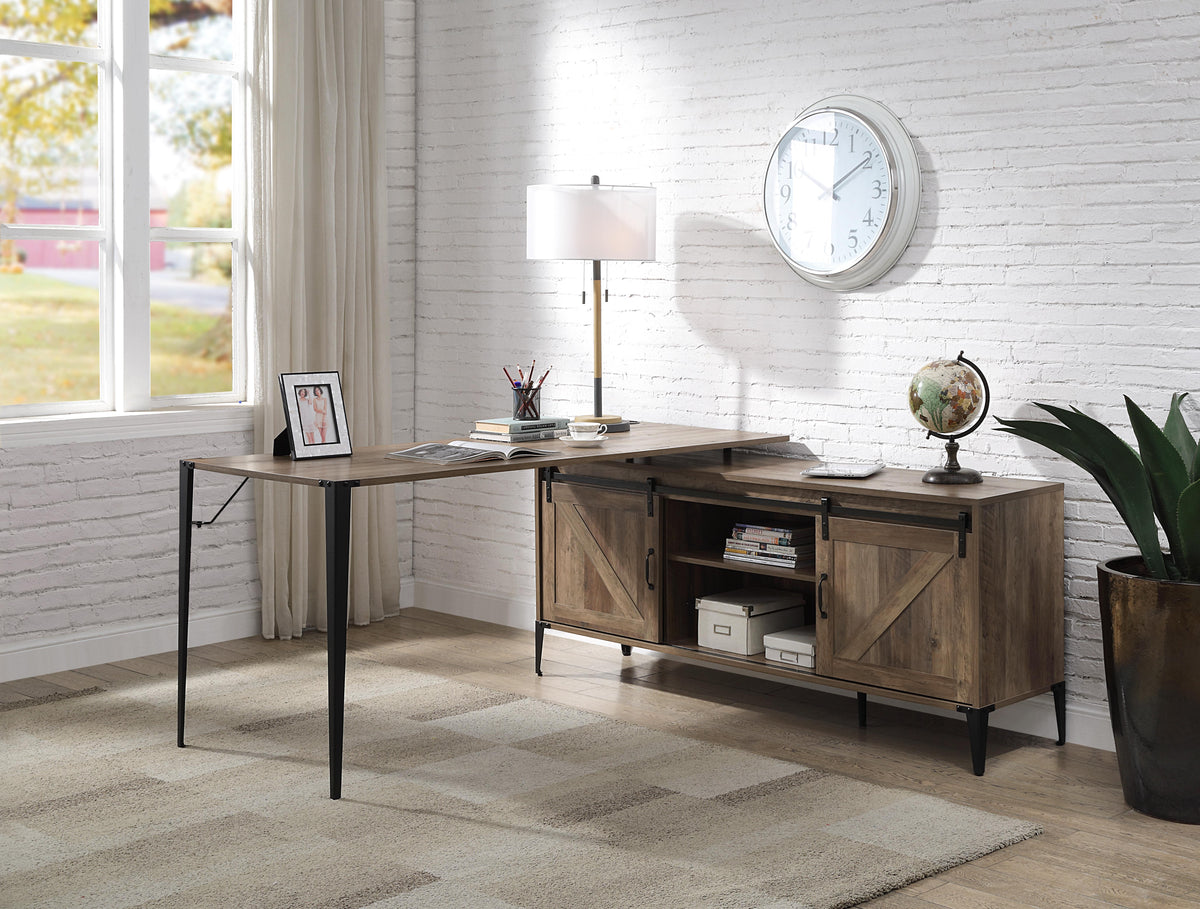 Zakwani L-Shaped Writing Desk