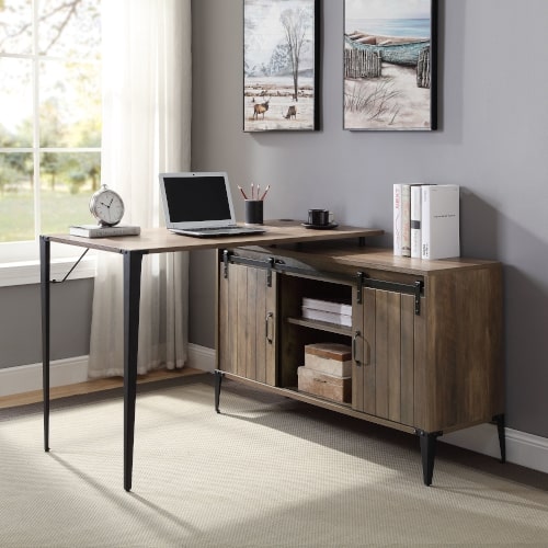 Zakwani L-Shaped Writing Desk