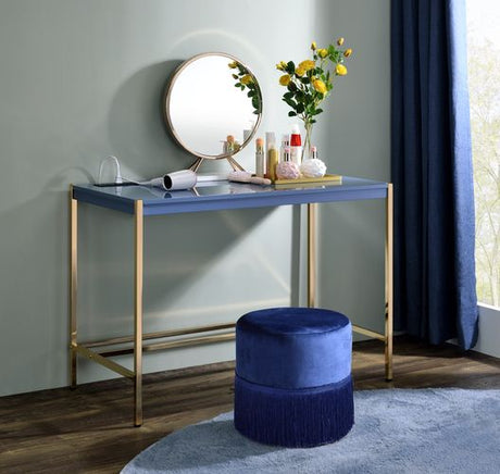 Midriaks Vanity Writing Desk with USB Port