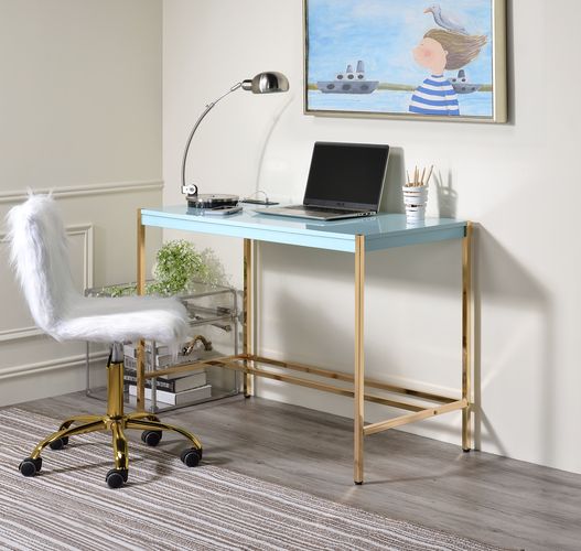 Midriaks Vanity Writing Desk with USB Port