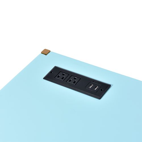 Midriaks Vanity Writing Desk with USB Port