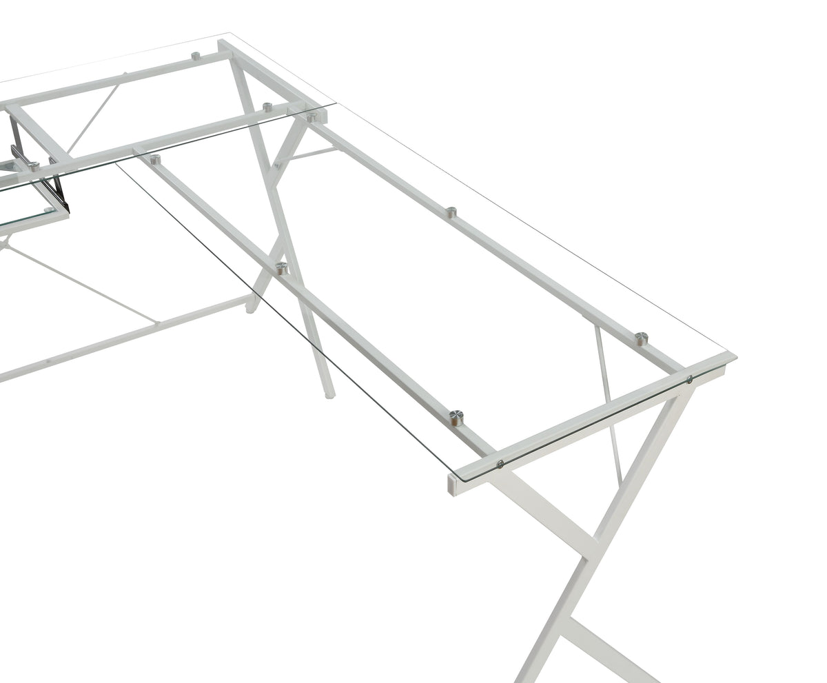 Demas L-Shaped Corner Computer Desk