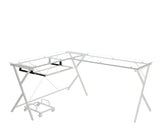 Demas L-Shaped Corner Computer Desk