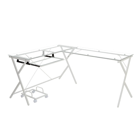 Demas L-Shaped Corner Computer Desk