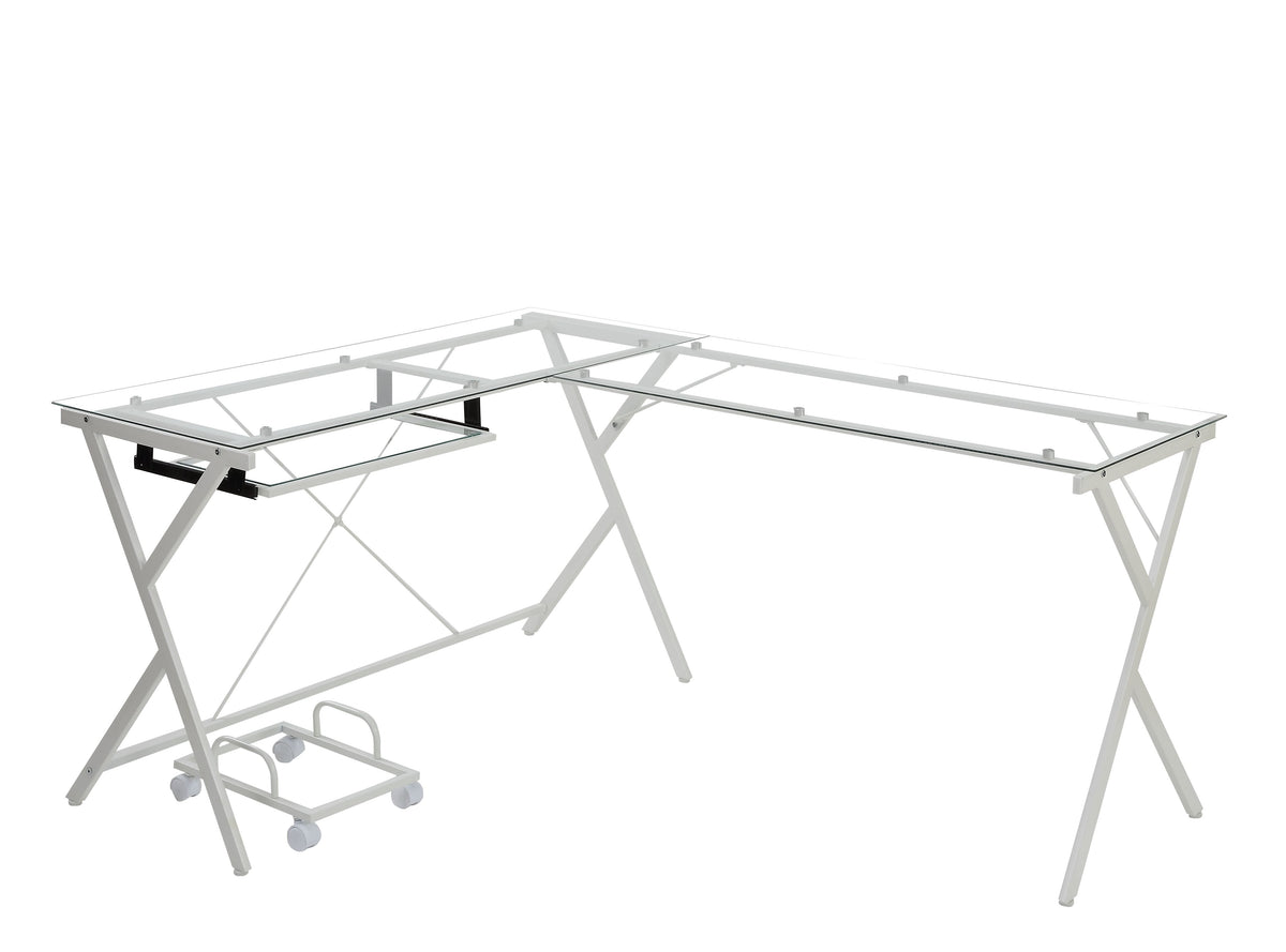 Demas L-Shaped Corner Computer Desk