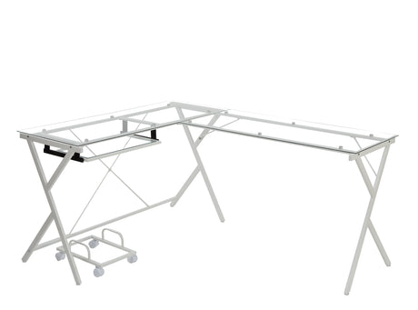 Demas L-Shaped Corner Computer Desk